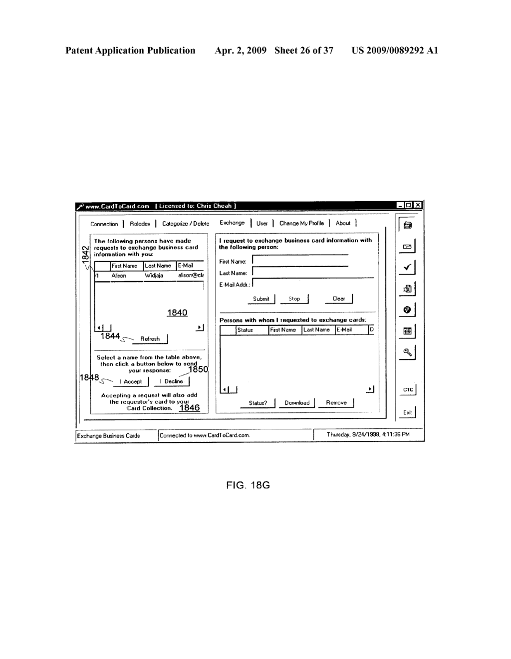 Method and System for Controlled Distribution of One or More Distinct Profiles for a User - diagram, schematic, and image 27