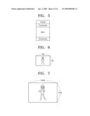 Method of communicating e-mail and apparatus using the same diagram and image