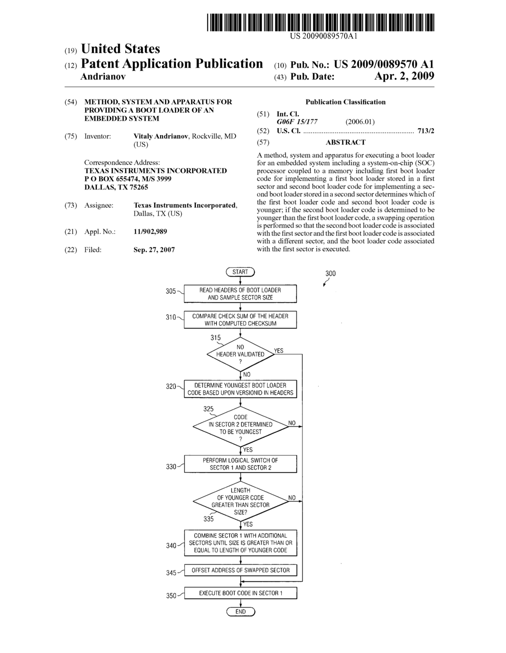 Method, system and apparatus for providing a boot loader of an embedded system - diagram, schematic, and image 01