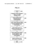 DATA RESTORING METHOD AND AN APPARATUS USING JOURNAL DATA AND AN IDENTIFICATION INFORMATION diagram and image