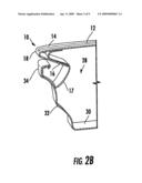 Rain gutter cover diagram and image