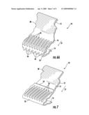 Rain gutter cover diagram and image