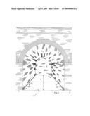 Railway arch linings and mezzanine floors diagram and image