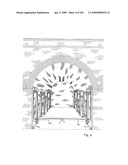 Railway arch linings and mezzanine floors diagram and image