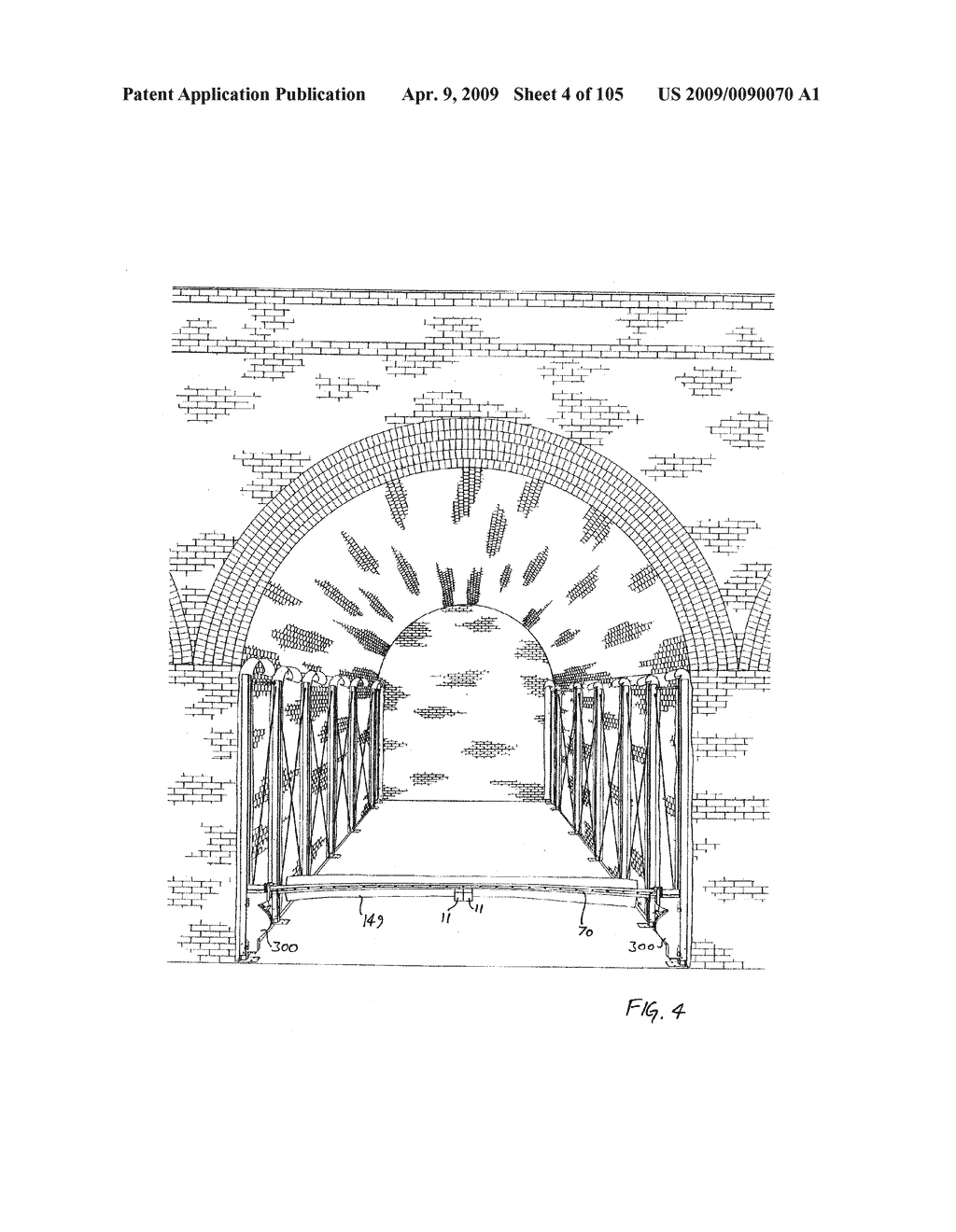 Railway arch linings and mezzanine floors - diagram, schematic, and image 05