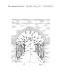 Railway arch linings and mezzanine floors diagram and image