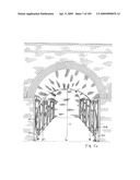 Railway arch linings and mezzanine floors diagram and image