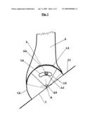 DEVICE FOR FIXING AT AN ADJUSTABLE ANGLE diagram and image