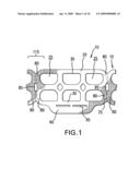 FLEXIBLE CARRIER AND SYSTEM FOR APPLICATION TO A PLURALITY OF CONTAINERS diagram and image