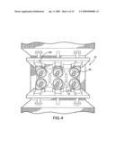 FLEXIBLE CARRIER AND SYSTEM FOR APPLICATION TO A PLURALITY OF CONTAINERS diagram and image