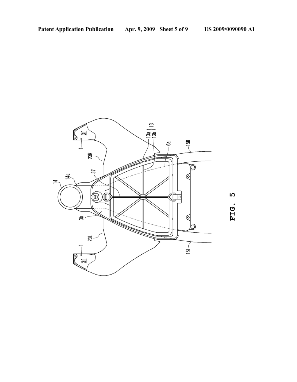 AIR CLEANER FOR VEHICLE AND MOTORCYCLE EQUIPPED WITH THE SAME - diagram, schematic, and image 06