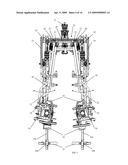 METHOD AND MACHINE FOR VINE AUTOMATIC PRUNING diagram and image