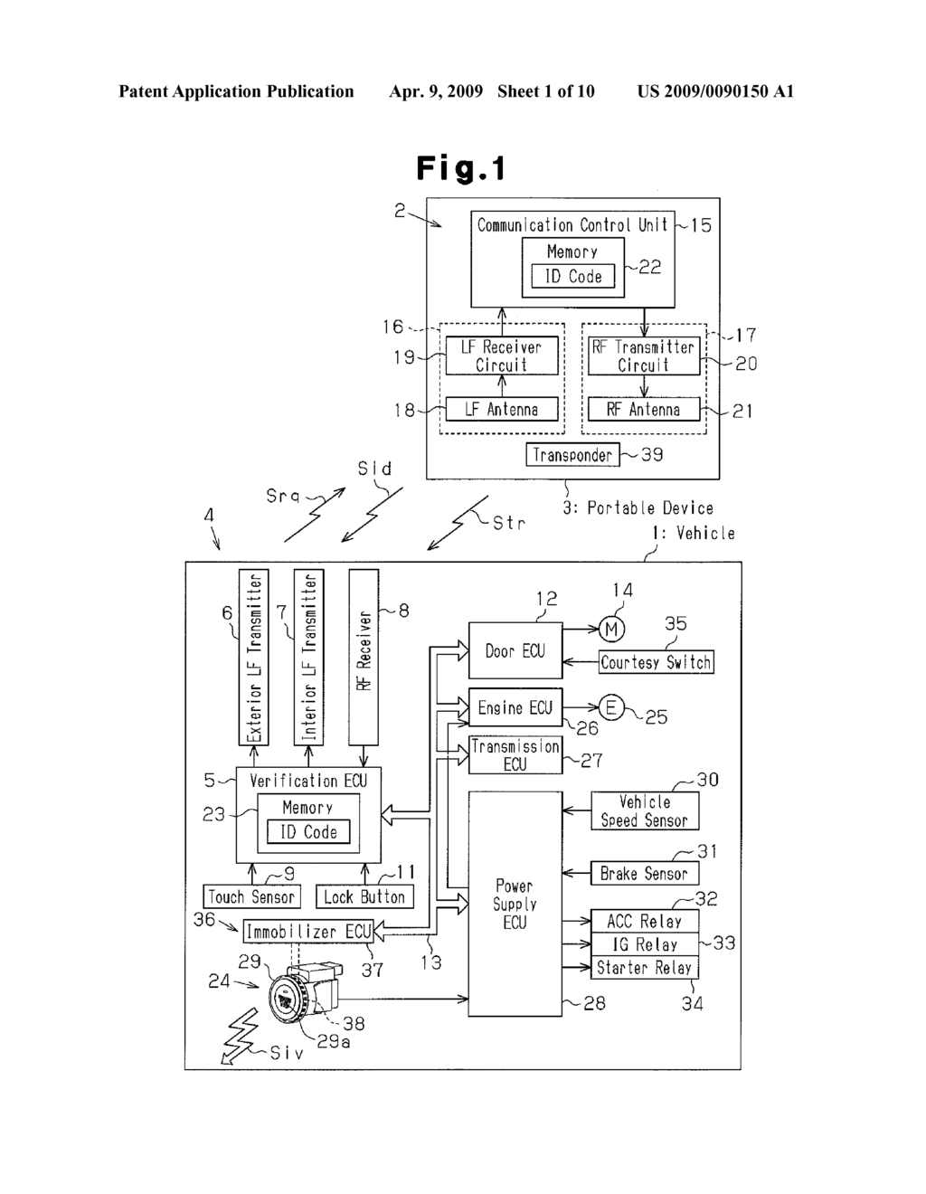 TUMBLER-TYPE KEY VERIFICATION SYSTEM - diagram, schematic, and image 02