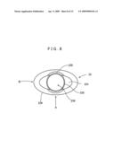 MEMBER HAVING A CHAMFERED THROUGH HOLE AND MANUFACTURING METHOD OF THE SAME diagram and image