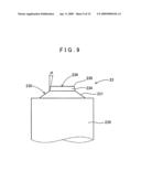 MEMBER HAVING A CHAMFERED THROUGH HOLE AND MANUFACTURING METHOD OF THE SAME diagram and image