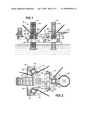 Methods and structures for monitoring offshore platform supports diagram and image