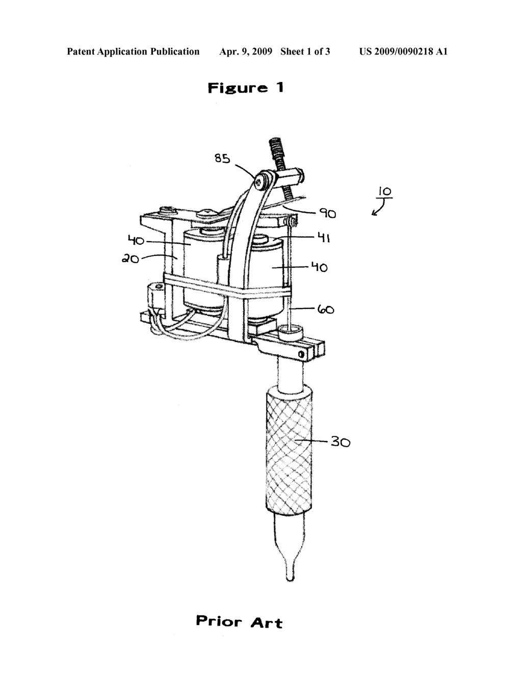 Device for Tattooing and Method of Using the Same - diagram, schematic, and image 02