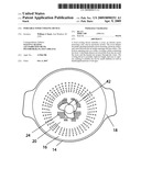 Portable food cooling device diagram and image