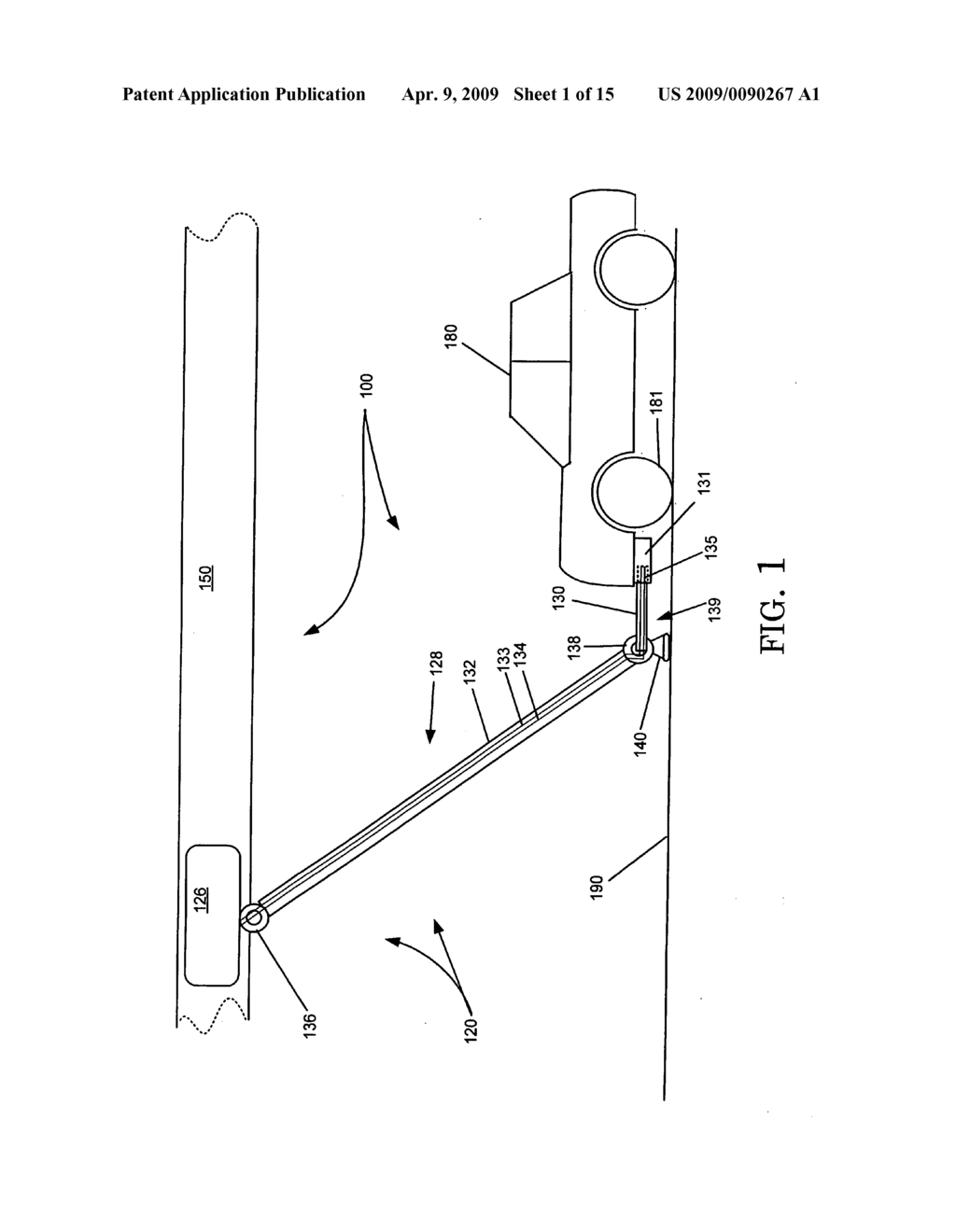 Vehicle towing apparatus switchably couplable to guideways - diagram, schematic, and image 02