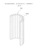 APPARATUS FOR MANUFACTURING POLY CRYSTALINE SILICON INGOT FOR SOLAR BATTERY HAVING DOOR OPEN/CLOSE DEVICE USING HINGE diagram and image