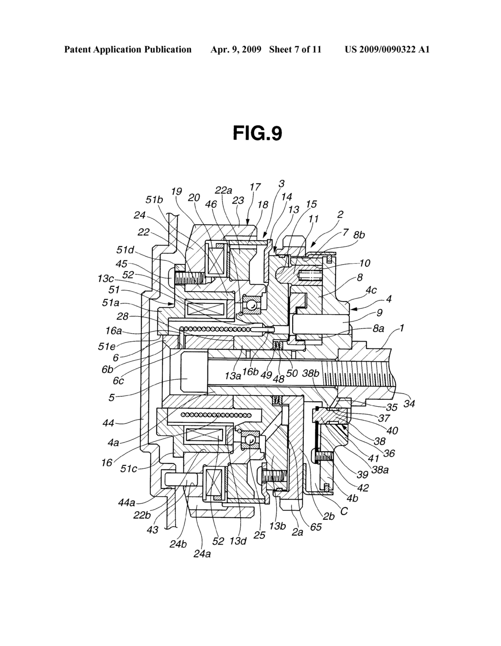 VARIABLE VALVE TIMING CONTROL APPARATUS OF INTERNAL COMBUSTION ENGINE - diagram, schematic, and image 08