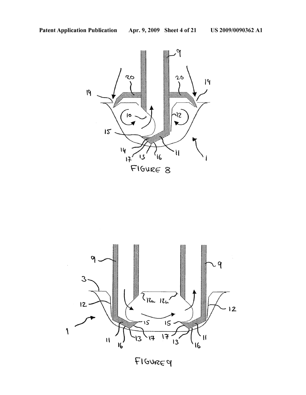 Blister piercing element for dry powder inhaler - diagram, schematic, and image 05