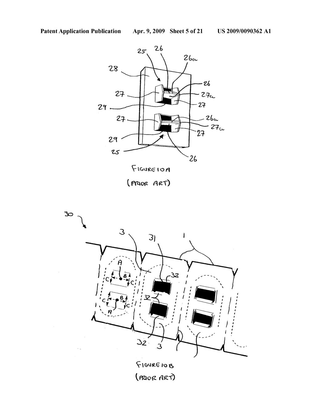 Blister piercing element for dry powder inhaler - diagram, schematic, and image 06