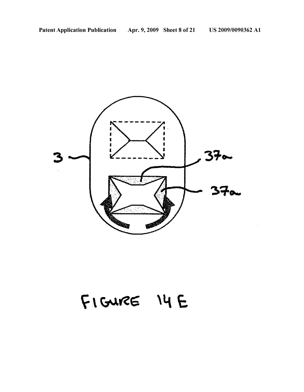Blister piercing element for dry powder inhaler - diagram, schematic, and image 09