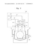 Method for treating process solution and apparatus for treating substrate diagram and image