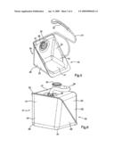 SYSTEM FOR DISPENSING AND RECOVERING LIQUIDS AND DEVICE COMPRISING SAME diagram and image