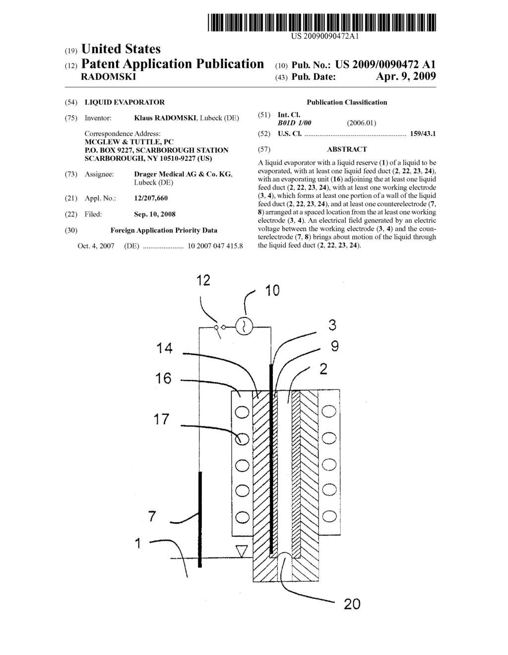 LIQUID EVAPORATOR - diagram, schematic, and image 01