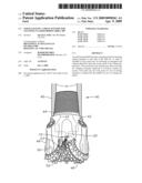 Nozzle Having A Spray Pattern For Use With An Earth Boring Drill Bit diagram and image