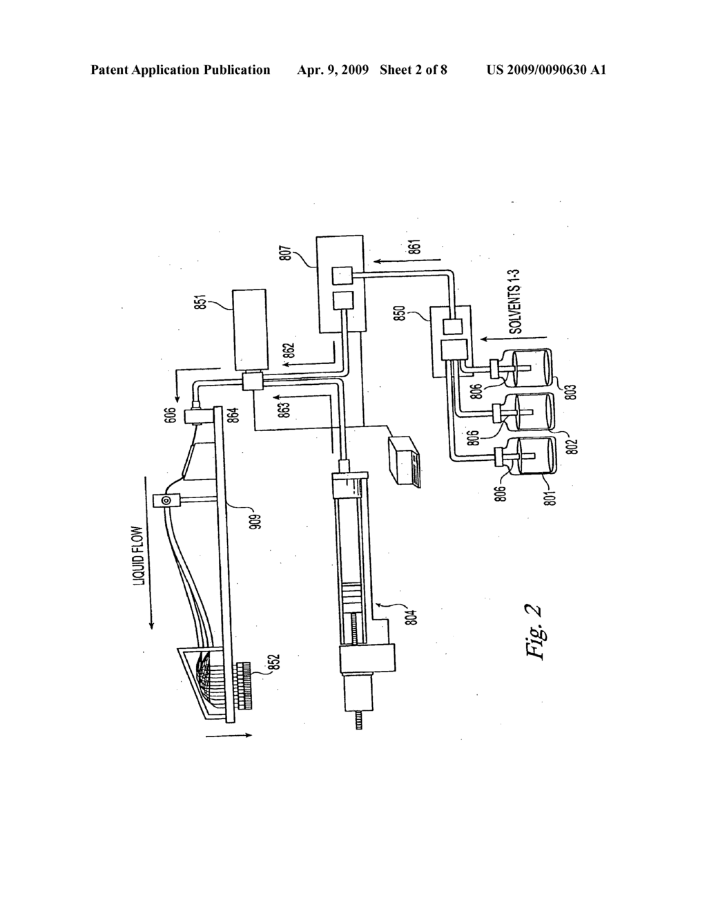 Automated parallel capillary electrophoresis system with hydrodynamic sample injection - diagram, schematic, and image 03