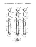 Blister package for display of a toothbrush diagram and image