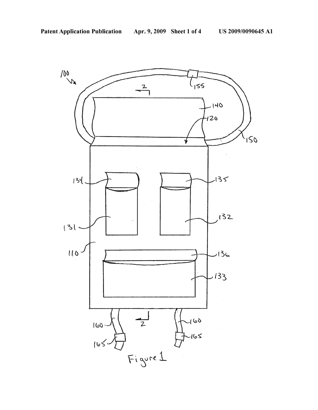 Radiology Accessory Tote - diagram, schematic, and image 02