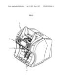 BILL DISCRIMINATING AND COUNTING APPARATUS diagram and image