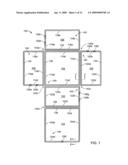 ASSEMBLY OF PANELS FOLDABLE TO FORM A CONTAINER diagram and image