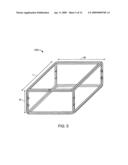 ASSEMBLY OF PANELS FOLDABLE TO FORM A CONTAINER diagram and image