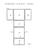 ASSEMBLY OF PANELS FOLDABLE TO FORM A CONTAINER diagram and image