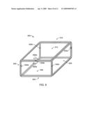 ASSEMBLY OF PANELS FOLDABLE TO FORM A CONTAINER diagram and image