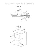 Printer and issuing apparatus diagram and image