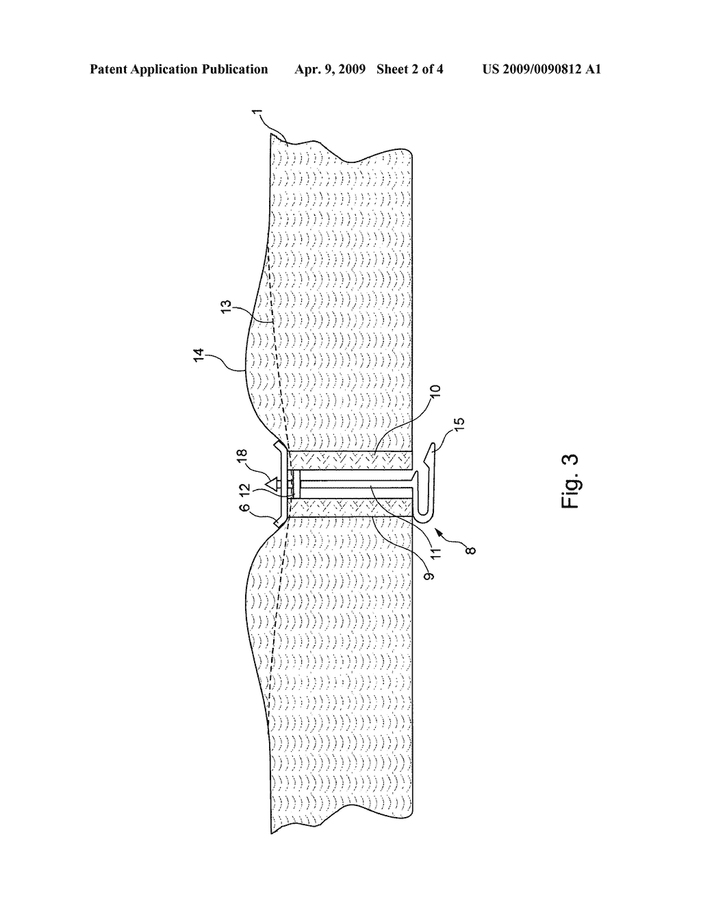 Insulation of an Aircraft Fuselage Structure - diagram, schematic, and image 03