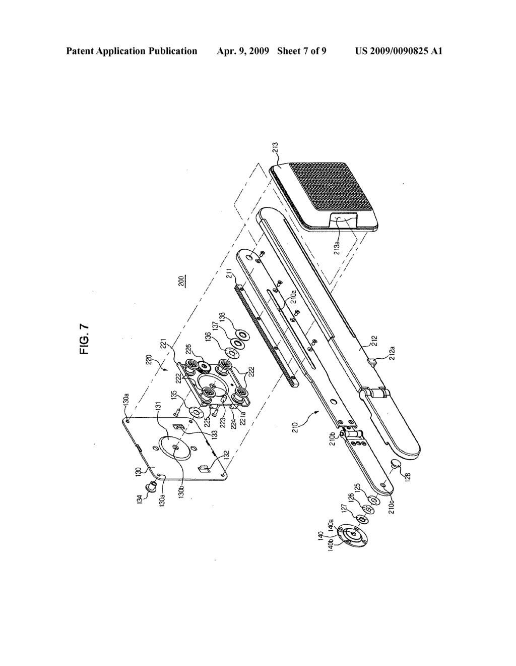 SUPPORTING DEVICE AND DUAL DISPLAY UNIT HAVING THE SAME - diagram, schematic, and image 08