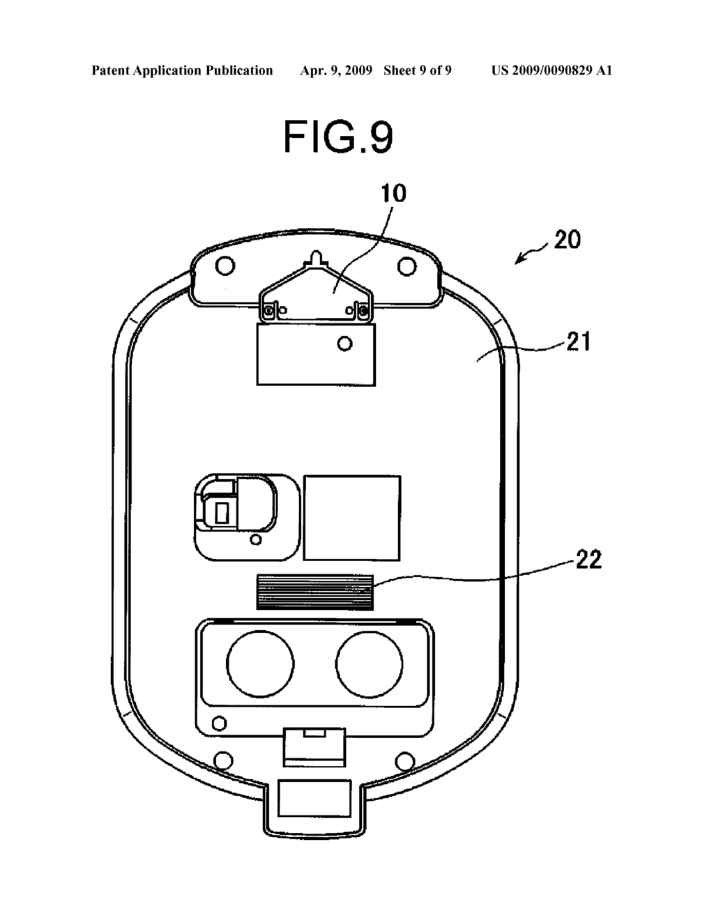 WALL-MOUNTED DEVICE AND TIMEPIECE WITH THE SAME - diagram, schematic, and image 10