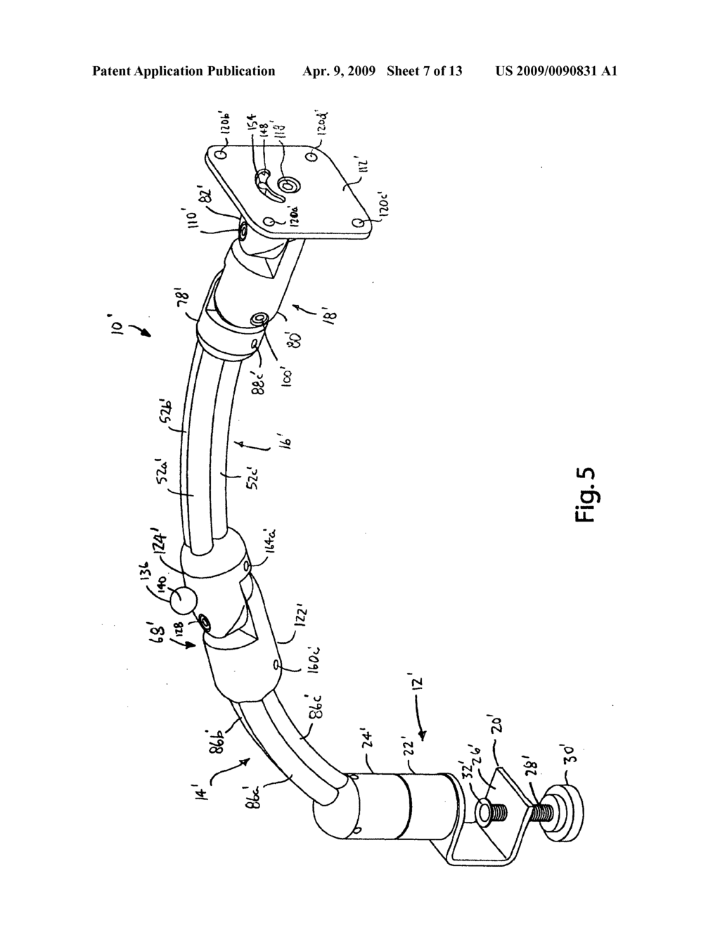 FLAT PANEL MONITOR SUPPORT ARM - diagram, schematic, and image 08