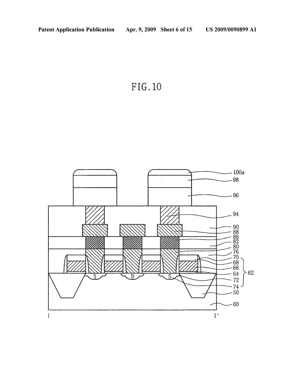 Phase change memory device and method of manufacturing the same - diagram, schematic, and image 07