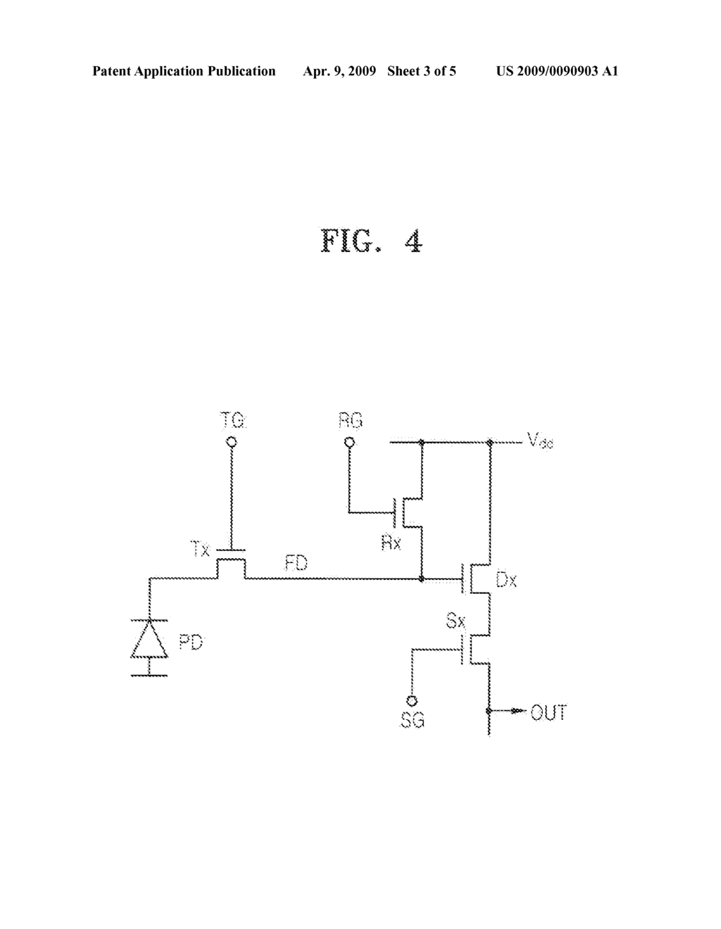 CMOS IMAGE SENSOR HAVING THIOPHENE DERIVATIVES - diagram, schematic, and image 04