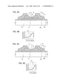 THIN FILM TRANSISTOR, DISPLAY DEVICE HAVING THIN FILM TRANSISTOR, AND METHOD FOR MANUFACTURING THE SAME diagram and image