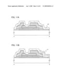 THIN FILM TRANSISTOR, DISPLAY DEVICE HAVING THIN FILM TRANSISTOR, AND METHOD FOR MANUFACTURING THE SAME diagram and image