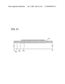 THIN FILM TRANSISTOR, DISPLAY DEVICE HAVING THIN FILM TRANSISTOR, AND METHOD FOR MANUFACTURING THE SAME diagram and image